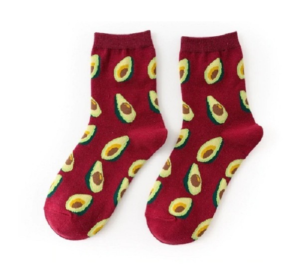 Női zokni gyümölcsökkel 6