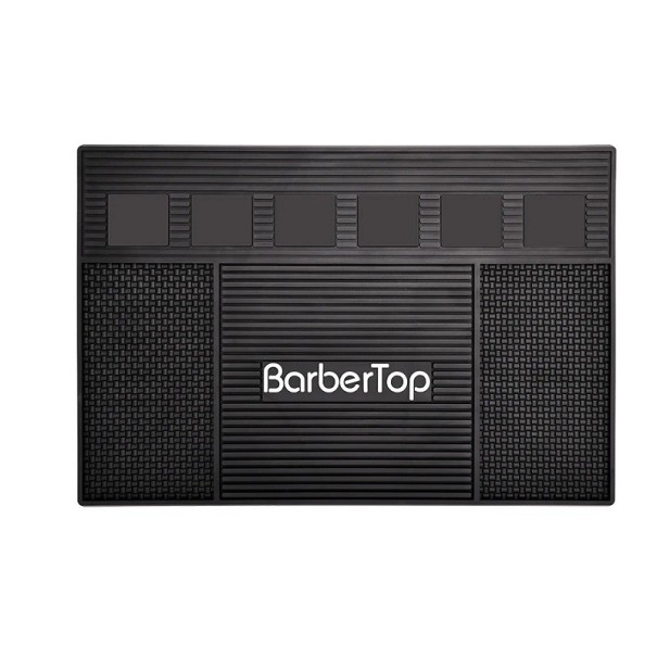 Non-Slip Tool Rest Mat Magnetic Silicone Mat for Hairdressers and Barbers Waterproof Organiser for Styling Tools 48.5 x 31.5 x 0.9 cm 1