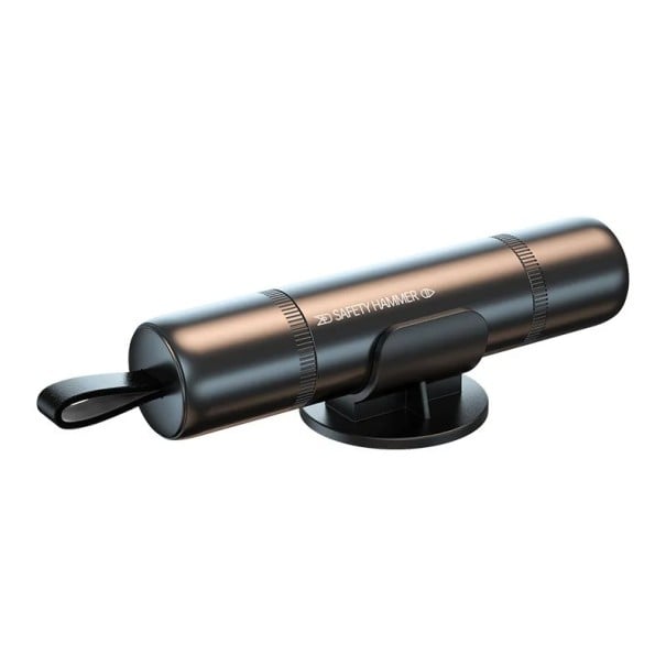 Nouzový rozbíječ oken a řezač pásů 91x17x32 mm Bezpečnostní kladivo do auta Nástroj pro únik z vozidla Rozbíječ skla Život zachraňující černá