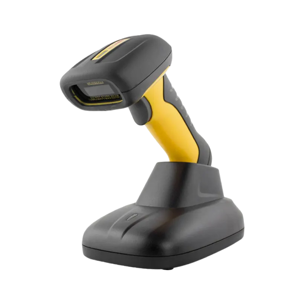 NT-1202W Kabelloser Barcode-Leser mit Ständer. Handheld-Barcode- und QR-Code-Leser mit Bluetooth-1D-, 2D- und QR-Barcode-Scanner 1