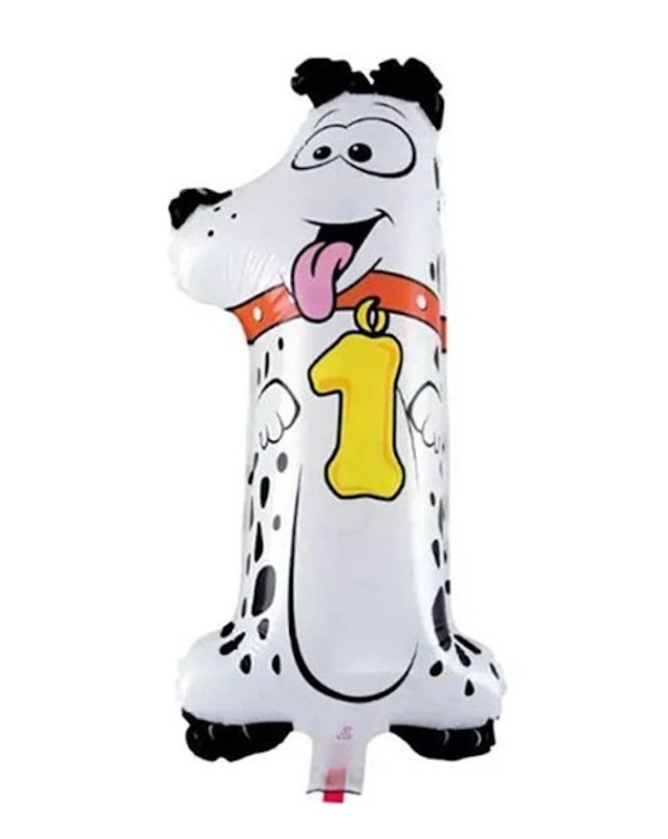Números de globos de animales 1