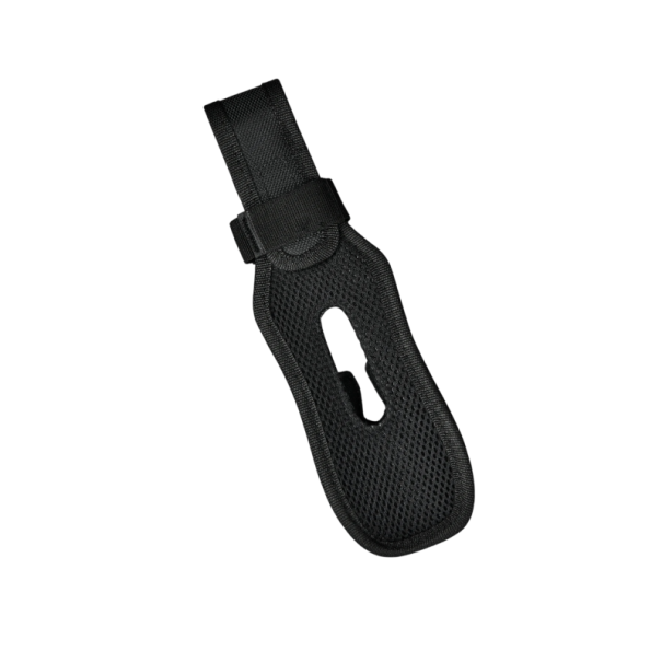 Nylon etui til fiskestangholder beskyttende cover 8,3 x 27 cm holdbart materiale sort fiskeredskab til opbevaring 1