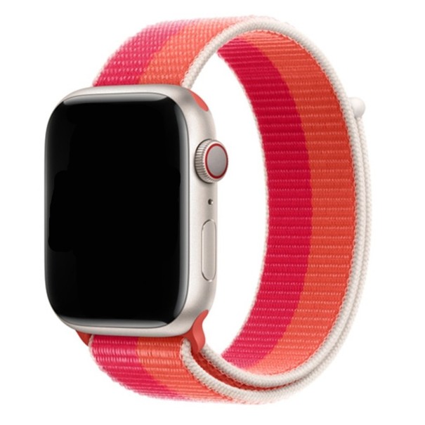 Nylon färgglad rem för Apple Watch 38 mm / 40 mm / 41 mm 7