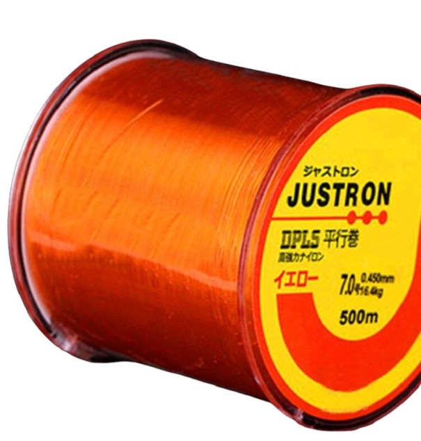 Nylon fiskeline 500 m orange 0,15 mm