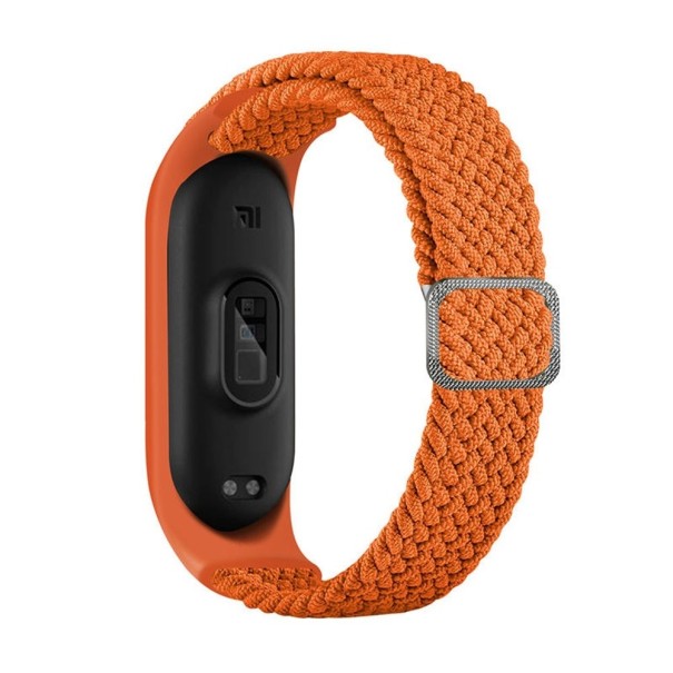 Nylon szíj Xiaomi Mi Band 3 / 4 T878-hoz narancs