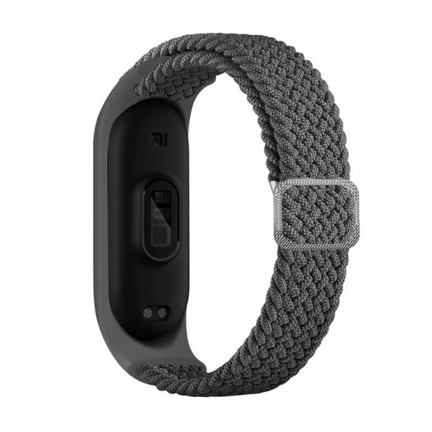 Nylon szíj Xiaomi Mi Band 3 / 4 T878-hoz szürke