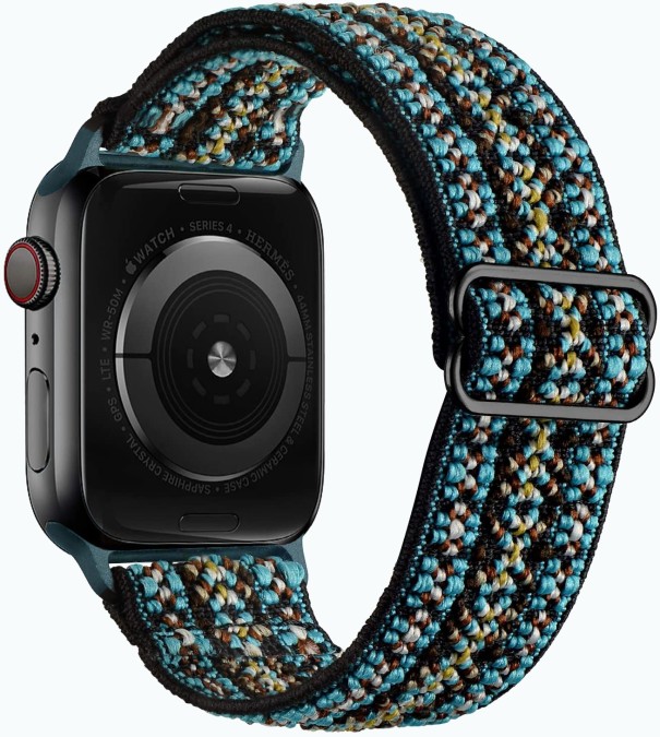 Nylonrem till Apple Watch 42 mm / 44 mm / 45 mm färgglad T866 10