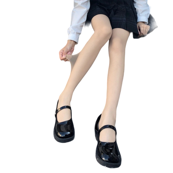 Nylons für die Beine beige