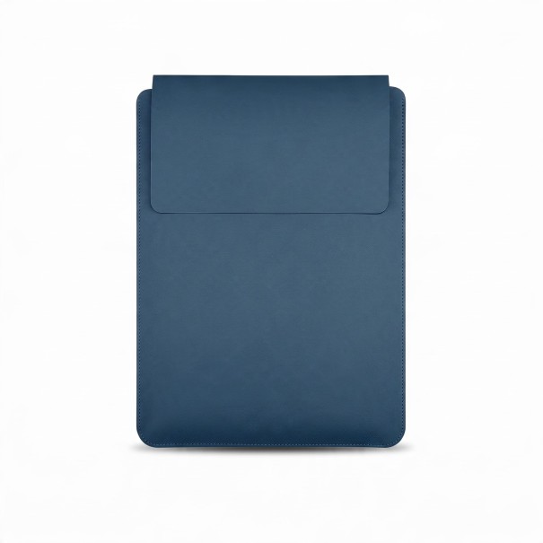 Obal na notebook 12 až 13,3 palce MacBook Air a Pro 13 M1 M2 33,5 x 25,4 cm Voděodolná umělá kůže Podložka pod myš tmavě modrá
