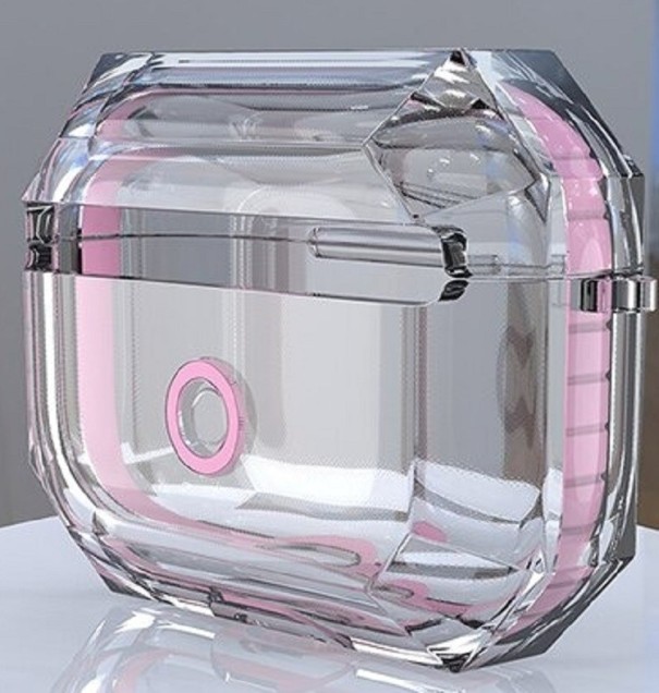 Obal na pouzdro na Apple Airpods Pro K2149 světle růžová