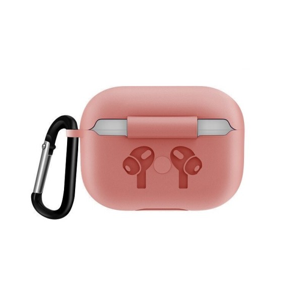 Obal na puzdro na Apple Airpods Pro s karabínou K2157 lososová