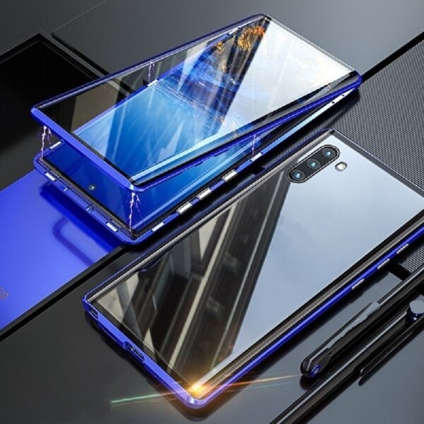 Obojstranný kryt pre Samsung Galaxy Note 10 Lite modrá