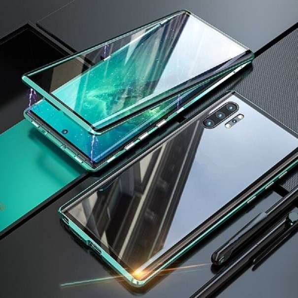 Obojstranný kryt pre Samsung Galaxy S21 Plus 5G zelená
