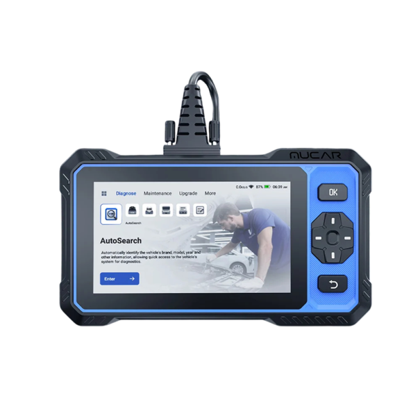 Obousměrná autodiagnostika s 6,2palcovým displejem Androidem 8.1 protokolem CAN FD 15 resety a pamětí 32 GB modro-černá pro ECM ABS i SRS 1