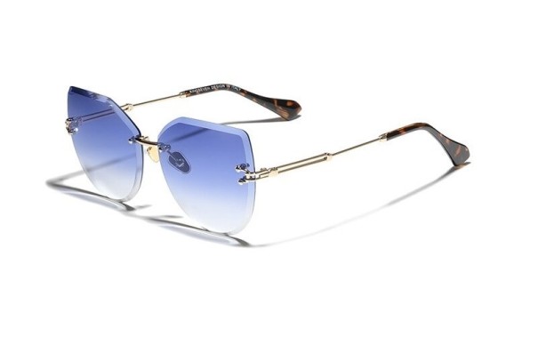 Occhiali da sole da donna E1786 blu