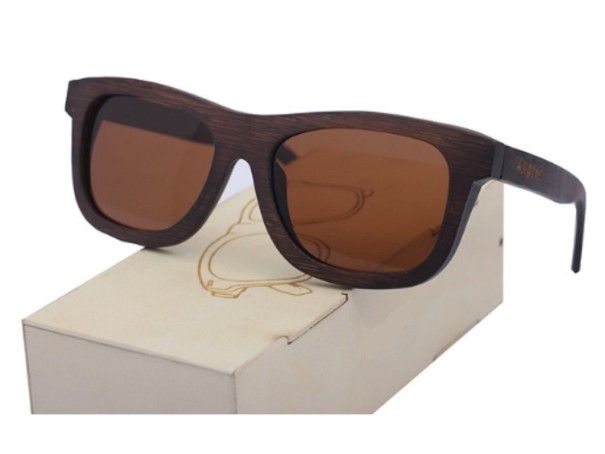 Occhiali da sole retro J999 marrone