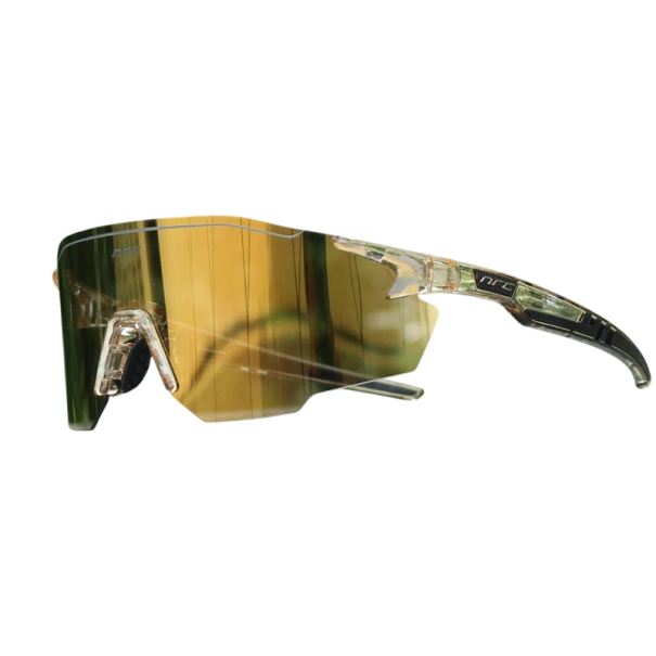 Ochelari de ciclism NRC 810 UV400 TR90 154 mm Ochelari sportivi cu lentile oglindite pentru MTB, alergare, pescuit, pentru bărbați și femei verde