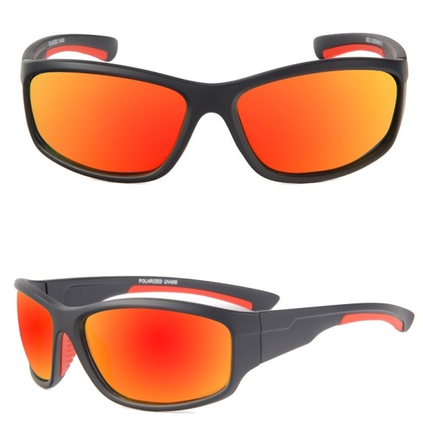 Ochelari de protecție polarizați pentru pescuit J2773 portocale