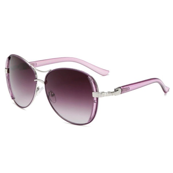 Ochelari de soare E1322 pentru femei violet deschis