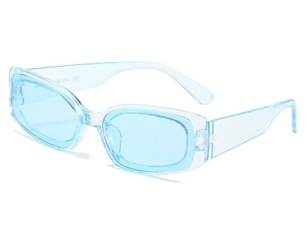 Ochelari de soare E1742 pentru femei albastru deschis