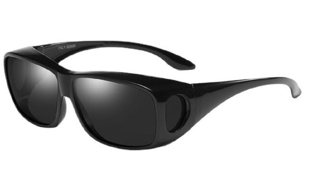 Ochelari de soare pentru bărbați E2214 negru