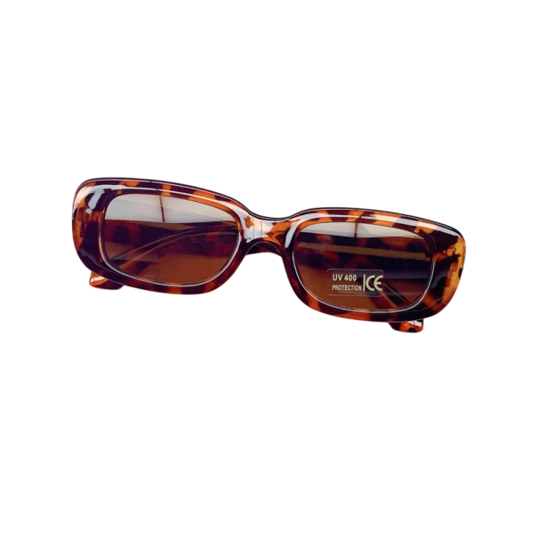 Ochelari de soare pentru copii Cadru dreptunghiular Model leopard 128 x 36 mm Ochelari stilati pentru băieți și fete Protecție UV Cadru ușor Ochelari 1