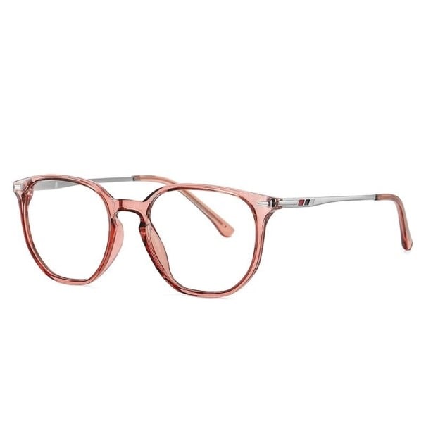 Ochelari împotriva luminii albastre pentru lucru la computer și telefon Lentile clare cu filtru Rame din plastic de formă geometrică Margini subțiri 4