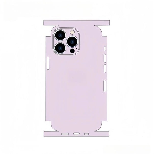 Ochranná fólia pre iPhone 14 Pro Max na zadnú stranu telefónu, odolná proti poškriabaniu Vysoká kvalita fialová