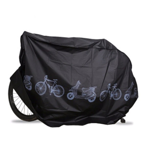 Ochranná plachta na bicykel čierna