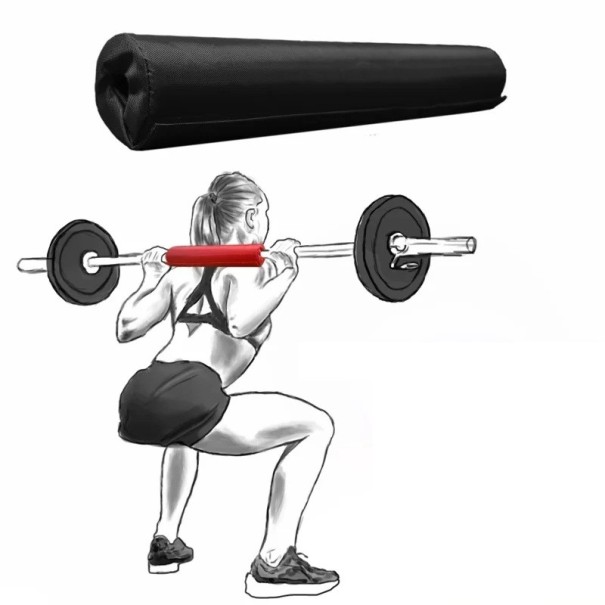 Ochranná podložka na činku pre drepy a vzpieranie Penový chránič krku a ramien Pomôcka na hip thrust Posilňovací nástavec 1