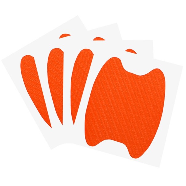 Ochranné fólie pod kľučky dverí 4 ks oranžová