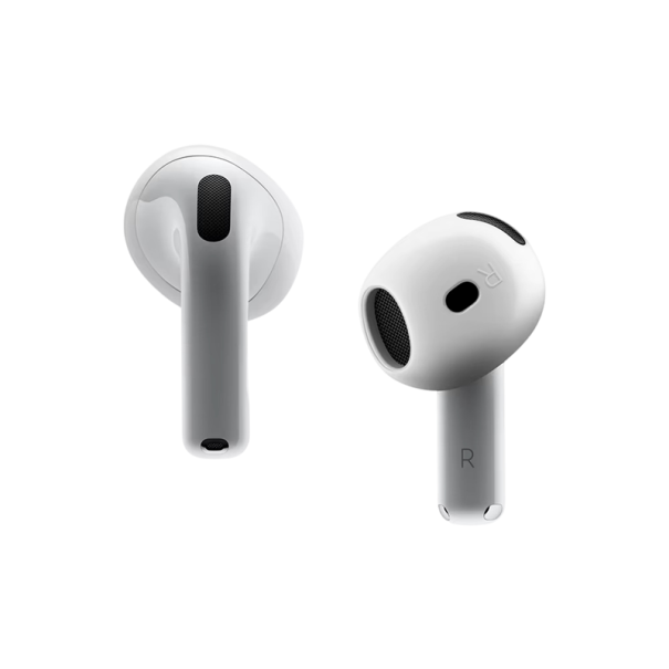 Ochranné silikonové krytky pro AirPods 4. generace Náušníky Protiskluzové chrániče 1 pár pro sluchátka Příslušenství pro Apple AirPods 2024 světle šedá