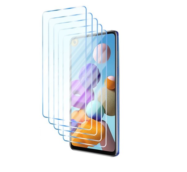 Ochranné tvrdené sklo pre Samsung S21 FE 5G 5 ks 1
