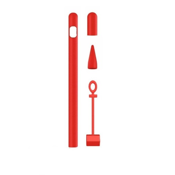 Ochranný kryt na Apple Pencil K2847 červená
