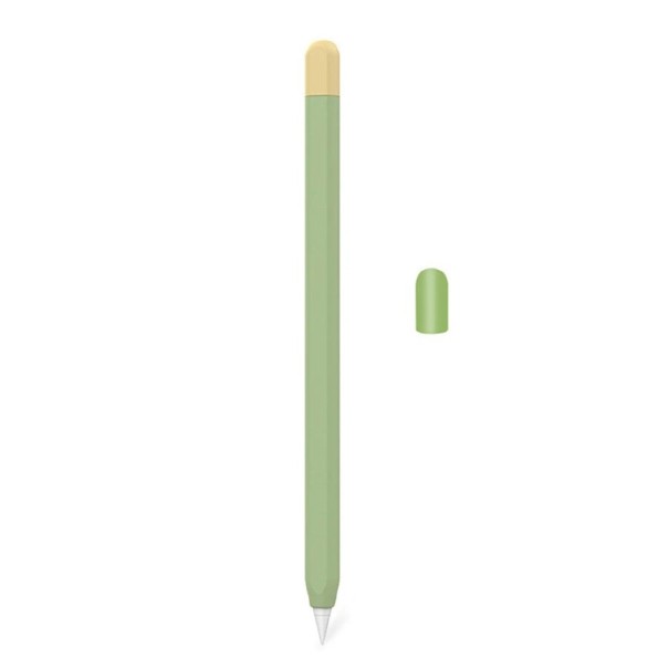 Ochranný kryt na Apple tužku 2. generace Silikonový ochranný obal na tužku pro iPad Protiskluzový kryt pro pohodlné držení a bezpečné používání zelená