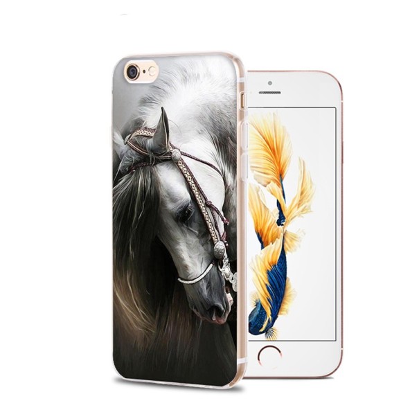 Ochranný kryt na iPhone - Koně 5S 1