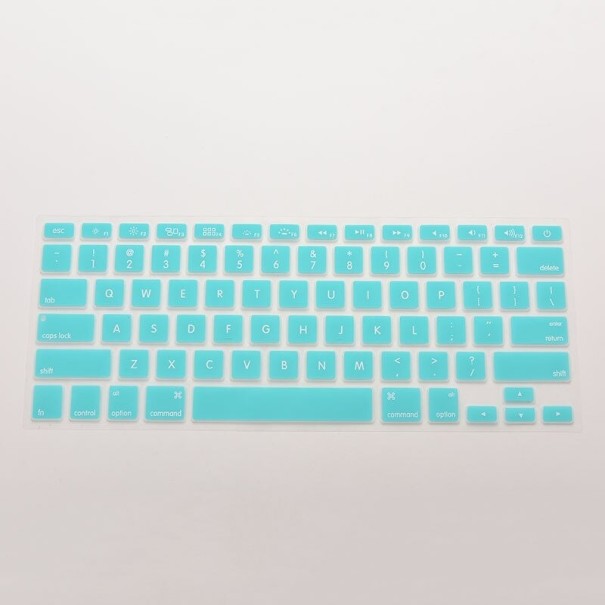 Ochranný kryt na klávesnici MacBook Pro tyrkysová