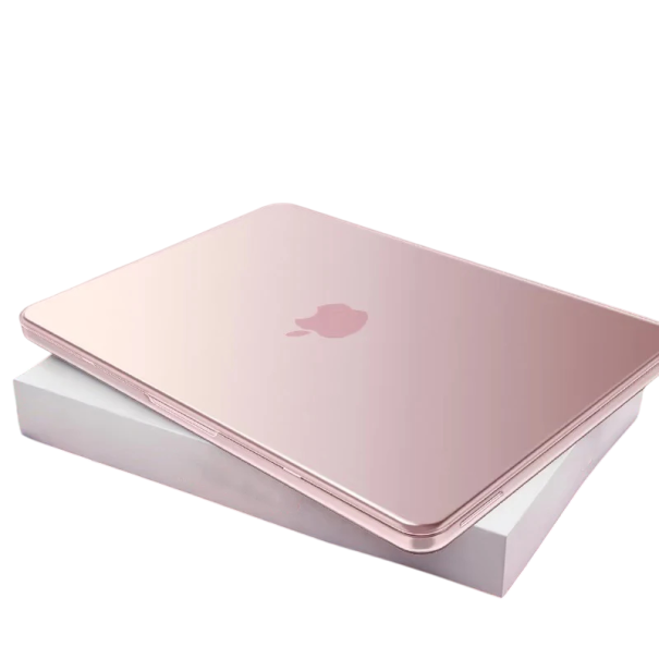 Ochranný kryt na MacBook Neo 13" pro model A3404 2026 tenké provedení s přesným lícováním odolné proti poškrábání i otiskům prstů růžová
