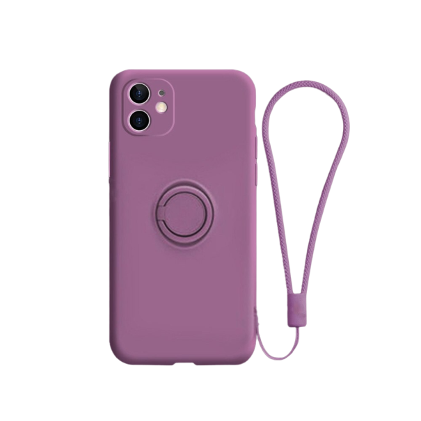 Ochranný kryt s magnetem pro Xiaomi Mi 11 Ultra tmavě fialová