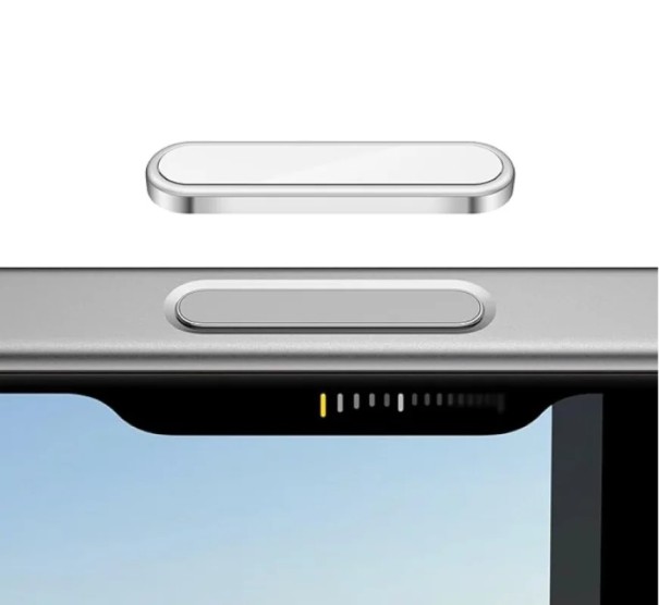 Ochranný kryt tlačítka Camera Control fotoaparátu pre iPhone 16 Pro, ochrana proti poškriabaniu a prachu, jednoduchá inštalácia biela