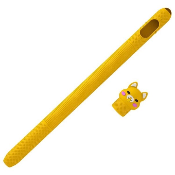 Ochranný silikónový kryt na Apple Pencil 1 žltá