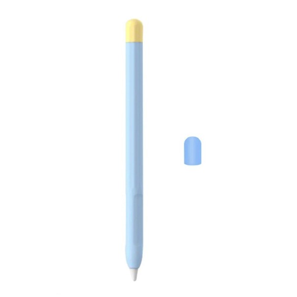 Ochrannym krytem na Apple Pencil 2. generacji Silikonowy ochrannym obudowa na Pencil dla iPada Antypoślizgowy pokrowiec dla wygodnego trzymania i bezpiecznego użytkowania niebieski
