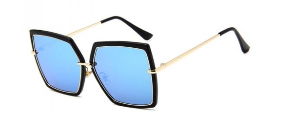 Óculos de sol femininos E1352 azul