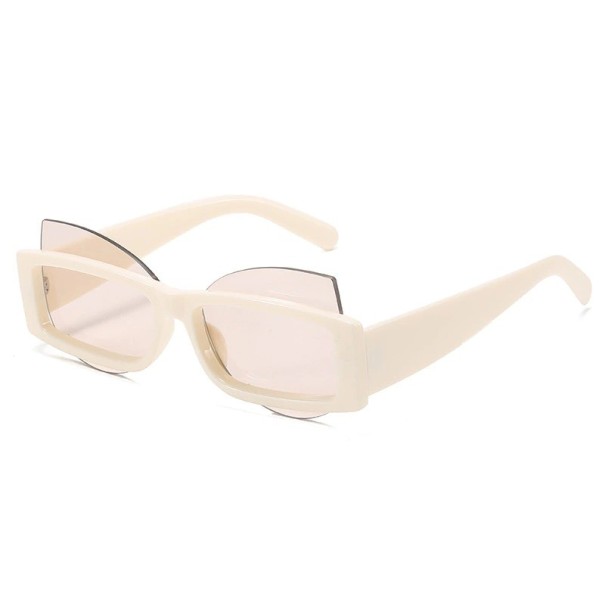 Óculos de sol femininos E1684 creme