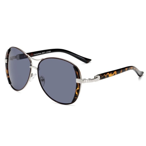 Óculos de sol femininos E1771 leopardo