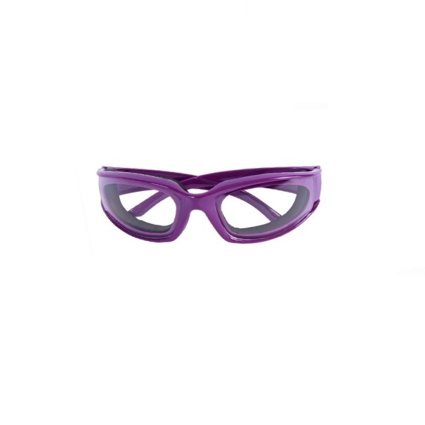 Óculos para cortar cebola roxo
