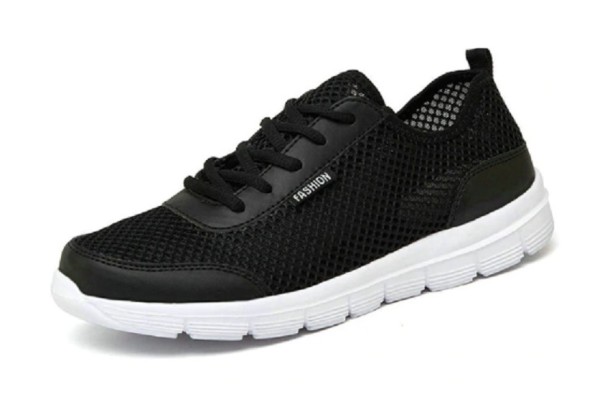 Oddychające buty sportowe czarny 46