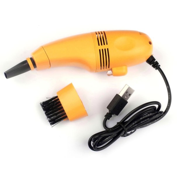Odkurzacz USB żółty