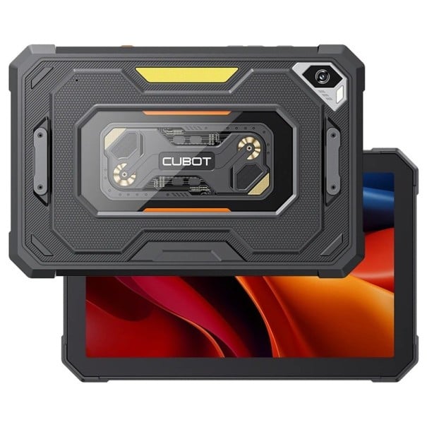 Odolný tablet Cubot TAB KingKong Mini 8,68 palce Android 15 osmijádrový 16 GB 128 GB 48MP fotoaparát GPS baterie 10200mAh černý do terénu 1