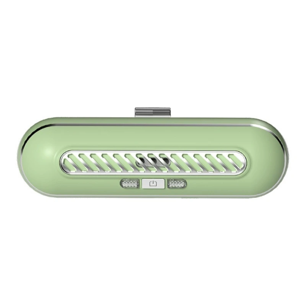 Odorizant ozon pentru frigider 14,5 x 5 cm Sterilizare antibacteriană cu lumină violetă Mod în trei trepte -20 °C 50 m³/h verde